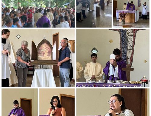 “Vem para fora! Recomeça! Volta à vida!”