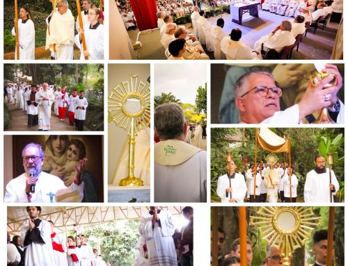 Cristãos ‘recebem o Corpo de Cristo para se tornarem Corpo de Cristo no mundo’!